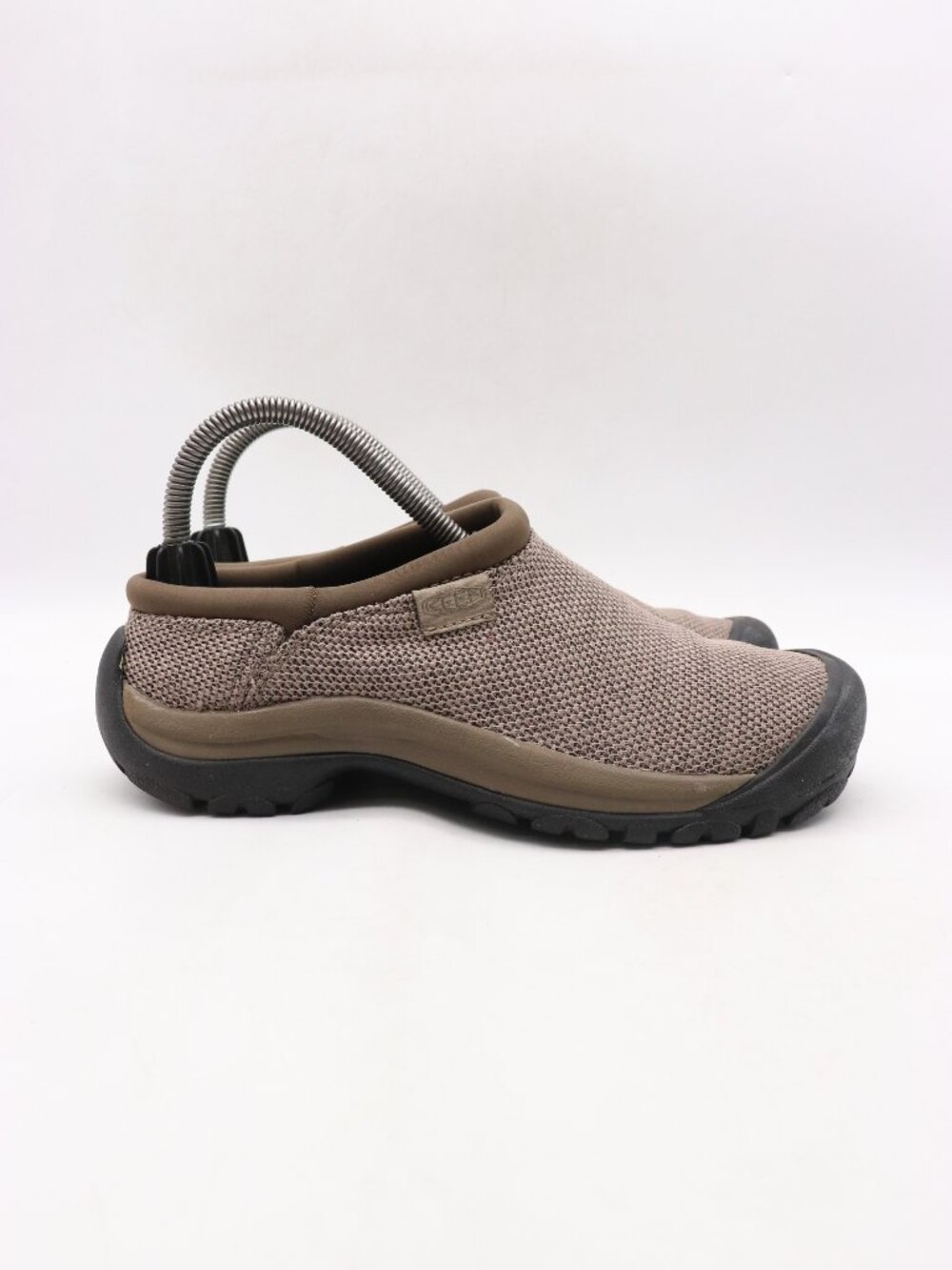 Keen Kaci Mesh Women's 7 Slip On Breathable Mule Clogs Brown Gray